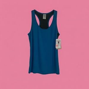 Blue Racerback Tank Top Size Xs NWT